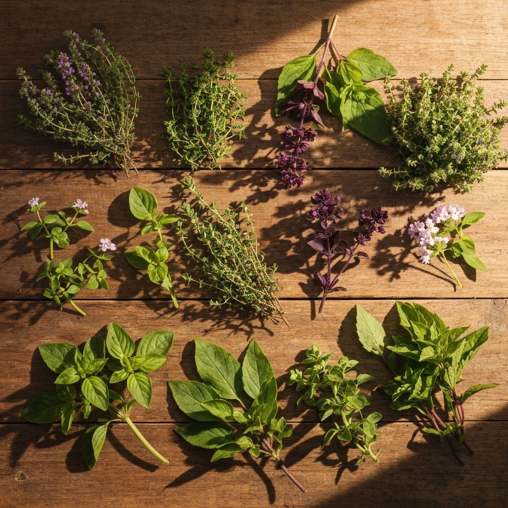 Vielfalt pflanzlicher Elemente